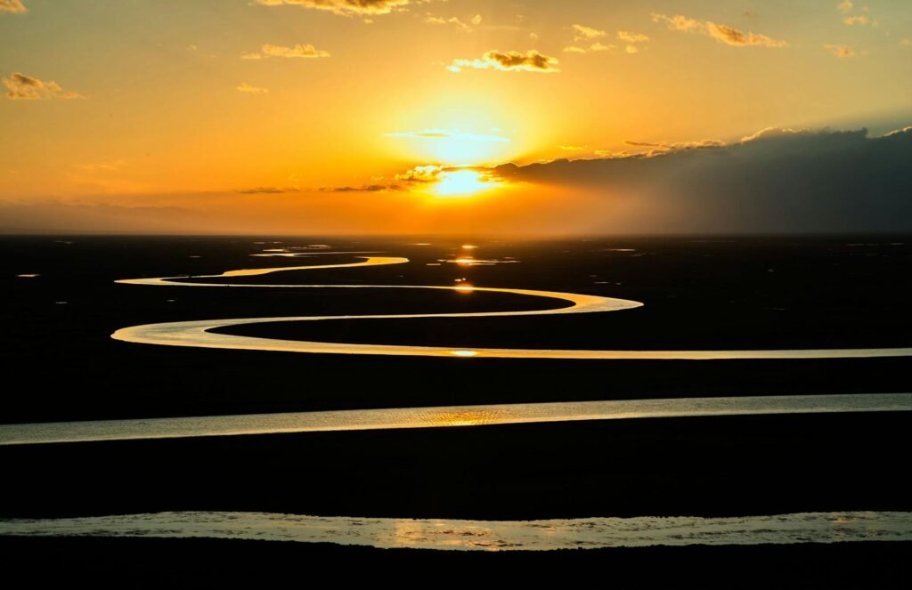 Prairie sunrise the scenery 37607